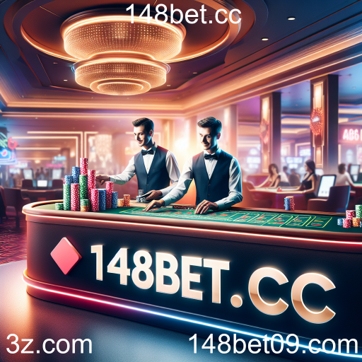 Experiência Imersiva de Jogos Ao Vivo no 148bet.cc